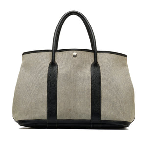 Brown Hermes Toile Garden Party 39 Tote Bag