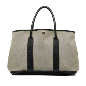 Brown Hermes Toile Garden Party 39 Tote Bag