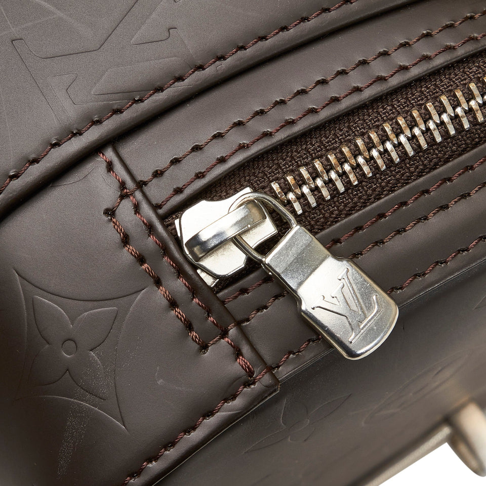 Louis Vuitton Charly Black Monogram Glace