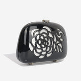 Vintage Camellia Minaudière Clutch