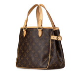 Brown Louis Vuitton Monogram Batignolles Vertical PM Handbag