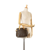 Brown Louis Vuitton Monogram Batignolles Vertical PM Handbag