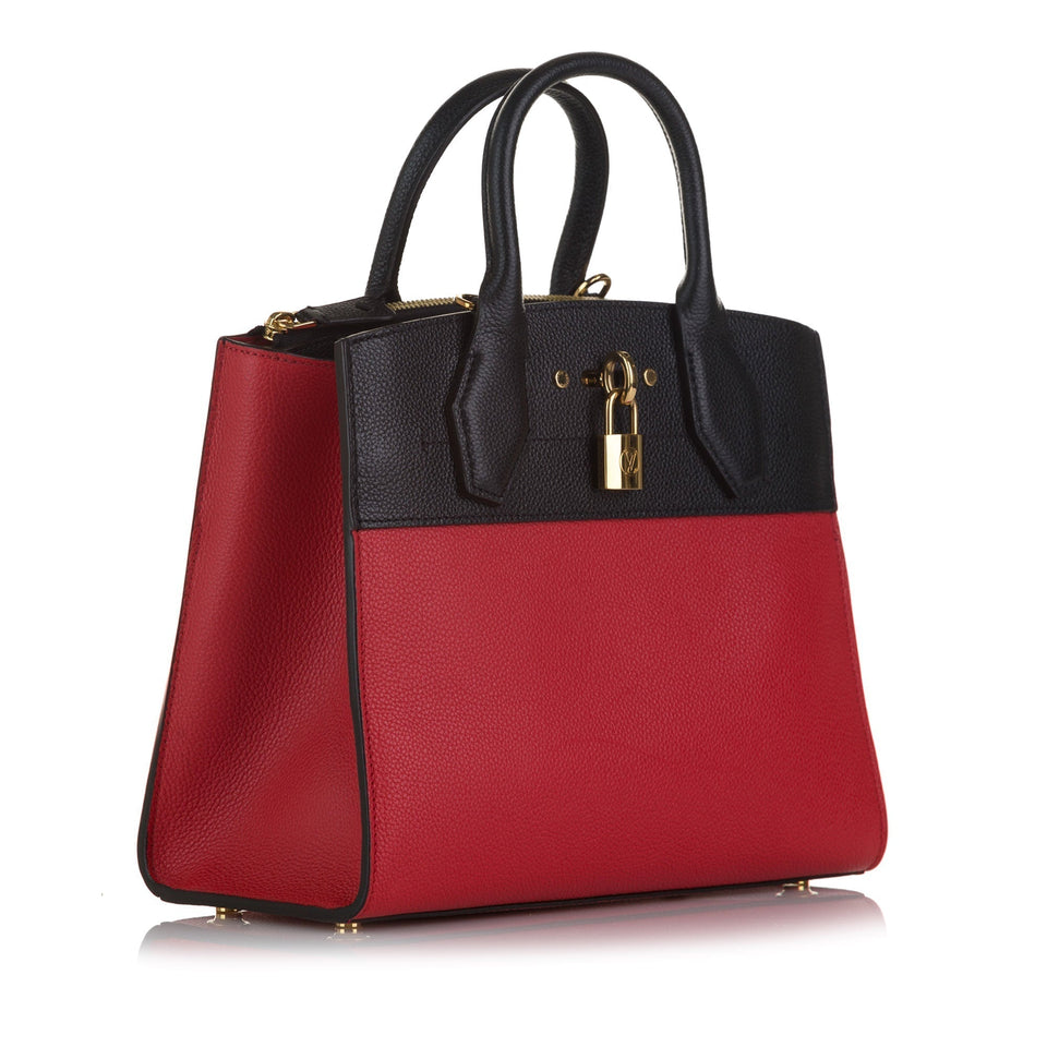 Louis Vuitton City Steamer PM Bicolor Taurillon