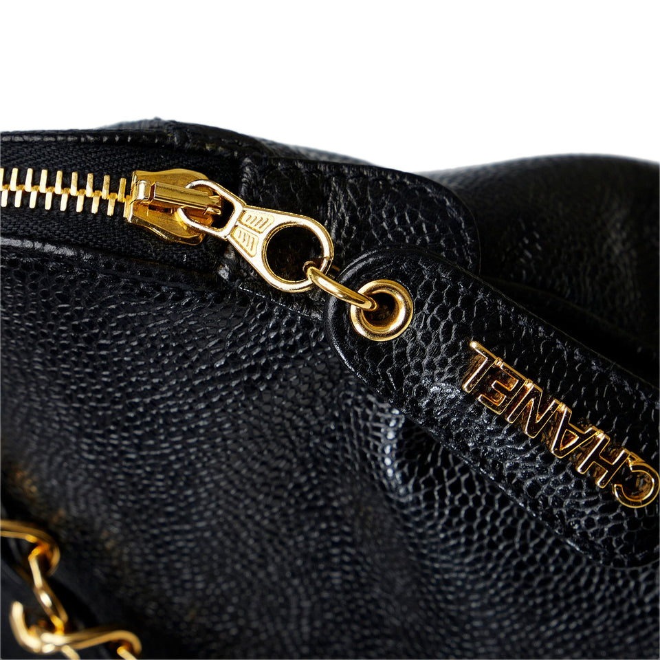CHANEL Triple CC Caviar Shoulder Bag