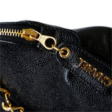 CHANEL Triple CC Caviar Shoulder Bag
