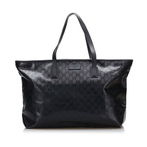 Gucci Tote Bag Black GG Imprimé Canvas