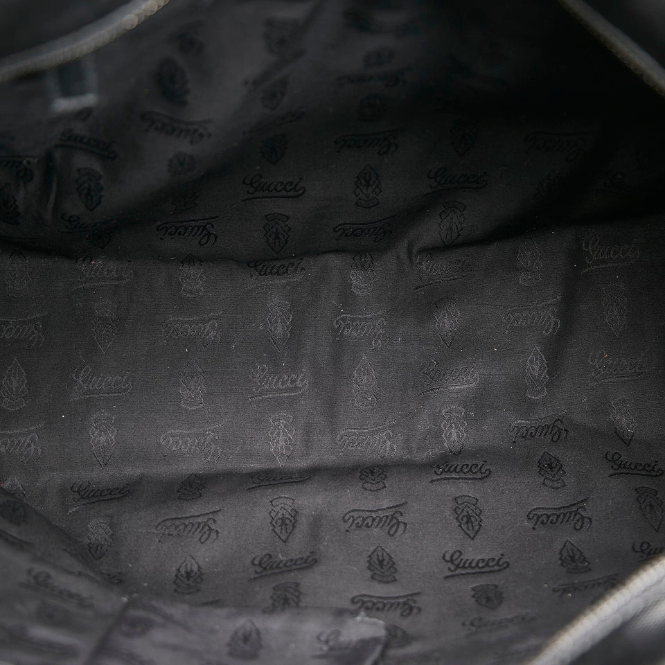 Gucci Tote Bag Black GG Imprimé Canvas
