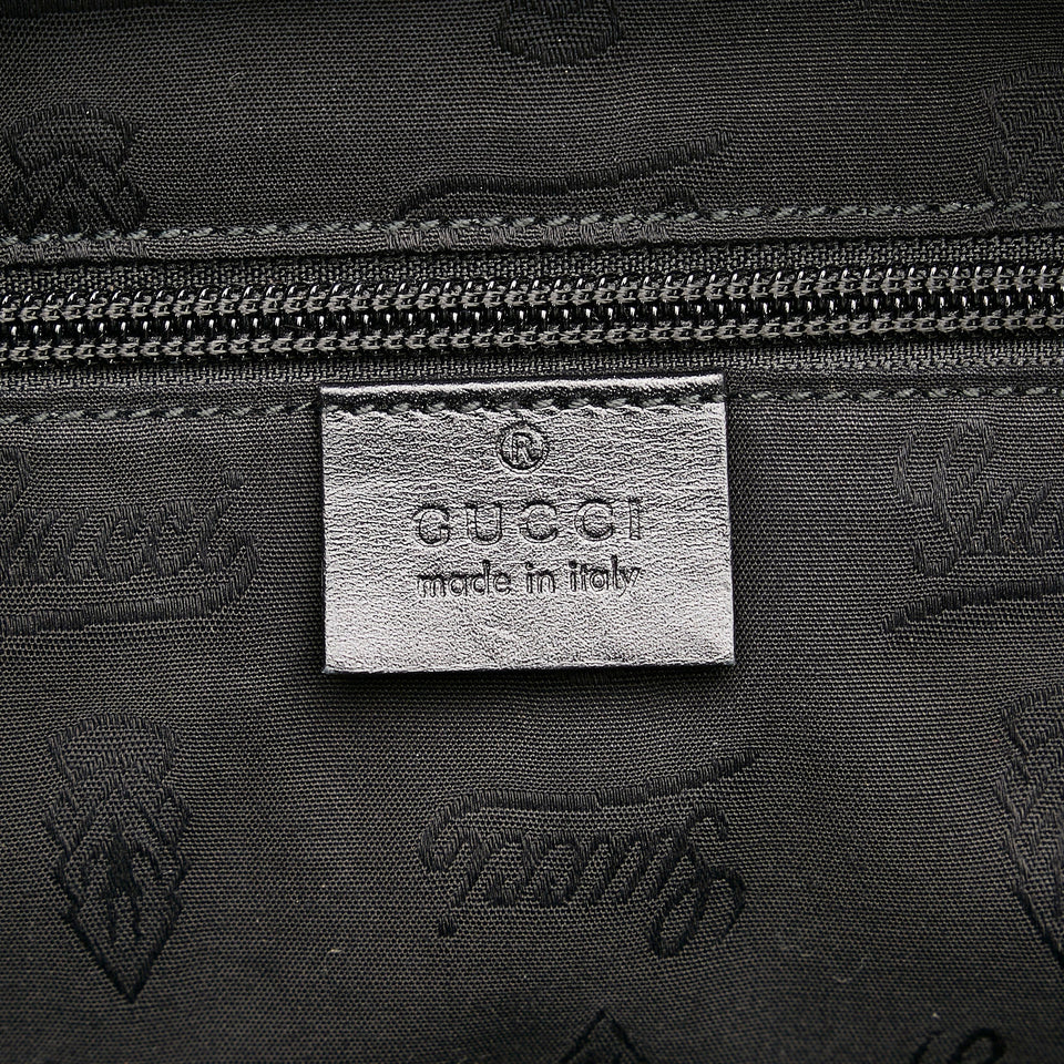 Gucci Tote Bag Black GG Imprimé Canvas