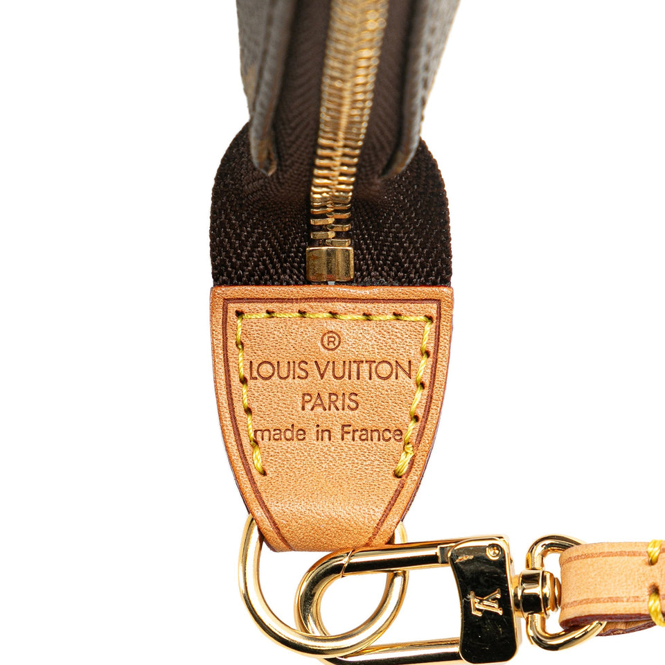 Brown Louis Vuitton Monogram Pochette Accessoires Shoulder Bag