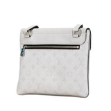 White Louis Vuitton Taigarama Outdoor Flap Messenger Crossbody Bag