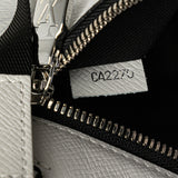 White Louis Vuitton Taigarama Outdoor Flap Messenger Crossbody Bag