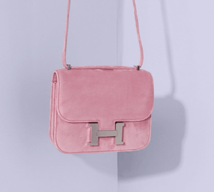 Hermes Constance 18 Rose Doblis Palladium Hardware