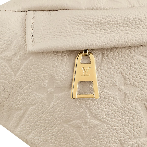 Louis Vuitton Monogram Empreinte Bumbag Creme Beige