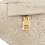 Louis Vuitton Monogram Empreinte Bumbag Creme Beige