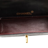 Chanel Classic Flap Mini Black Square Lambskin Gold