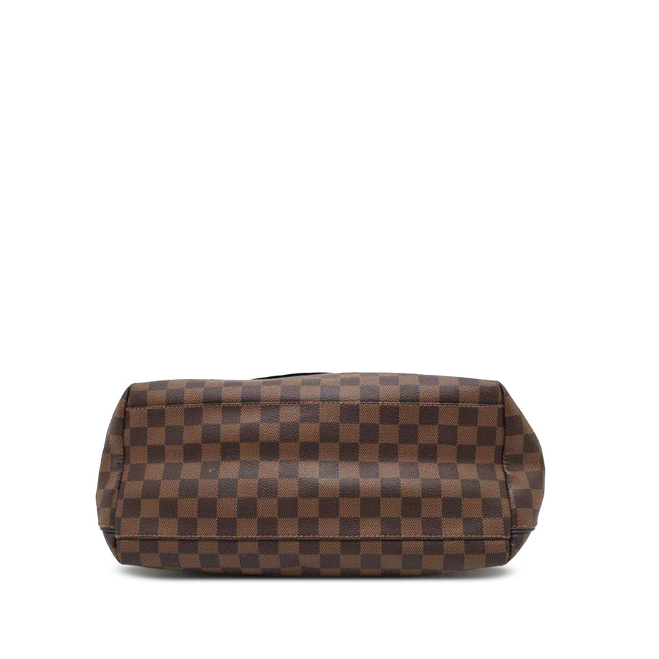 Brown Louis Vuitton Damier Ebene Sprinter GM Satchel