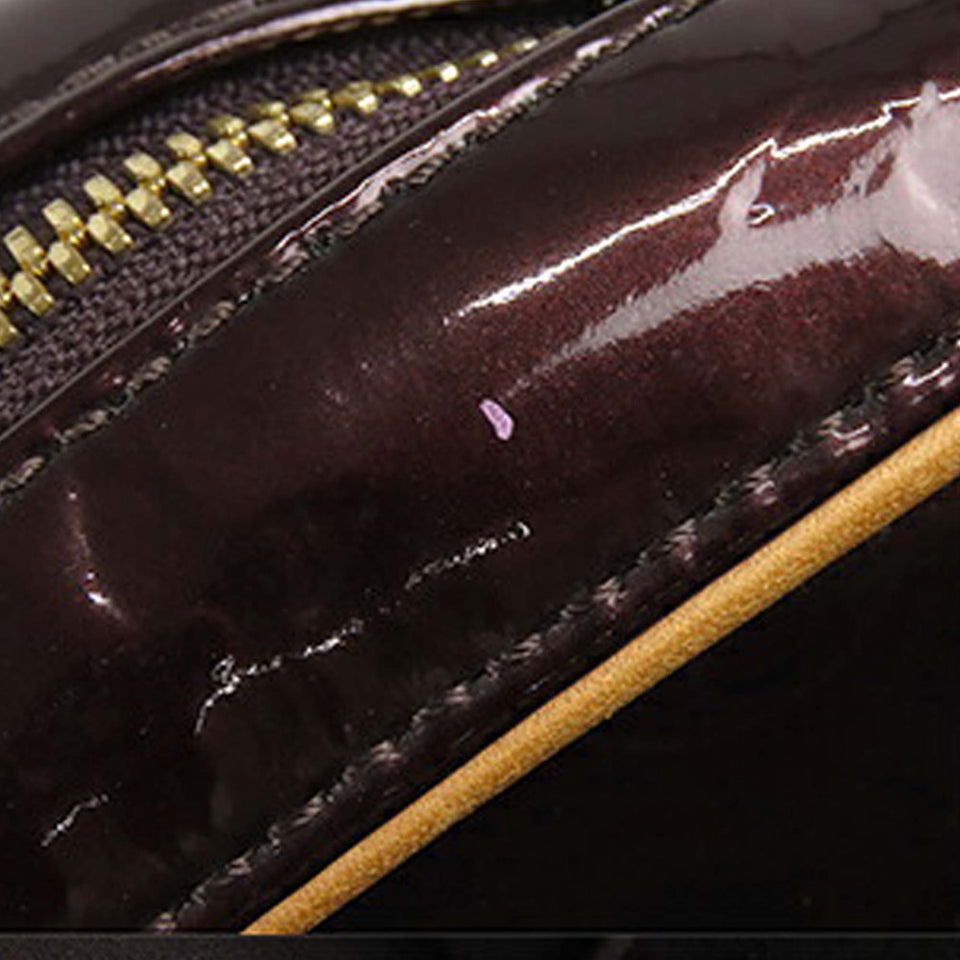 Purple Louis Vuitton Monogram Vernis Summit Drive Handbag
