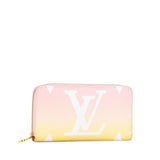 Pink Louis Vuitton Monogram Giant By The Pool Zippy Wallet