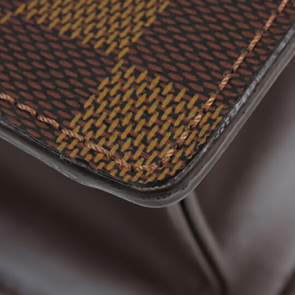 Brown Louis Vuitton Damier Ebene Venice Sac Plat GM Tote Bag