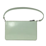 Prada Shoulder Bag Green Brushed Leather