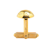 Gold Louis Vuitton Gold Plated Clou Rivet Cufflinks
