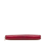 Red Louis Vuitton Epi Zippy Long Wallet