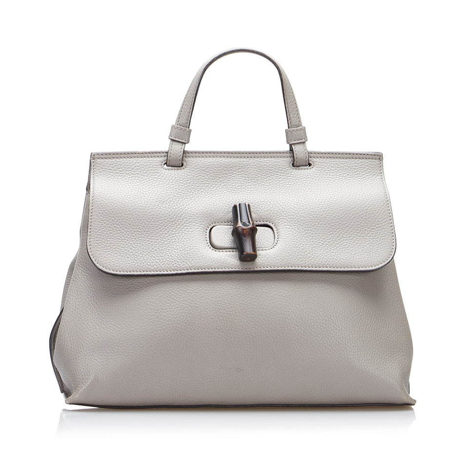 Gucci Bamboo Daily Medium Grey
