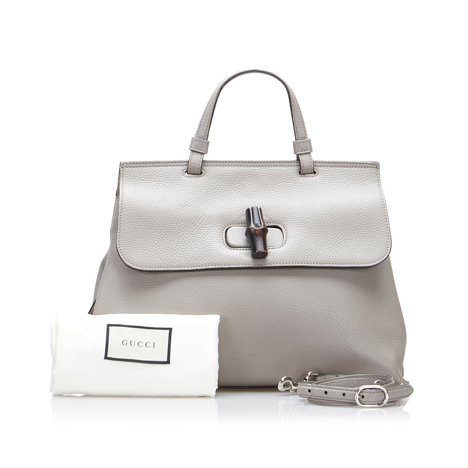 Gucci Bamboo Daily Medium Grey