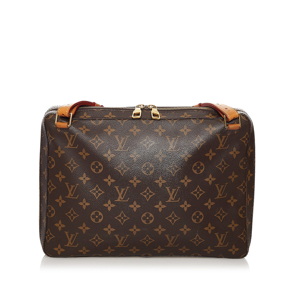 Brown Louis Vuitton Monogram Soft Trunk Messenger