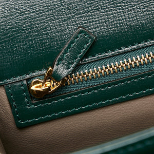 Gucci Sylvie 1969 Top Handle Bag Green