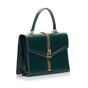 Gucci Sylvie 1969 Top Handle Bag Green