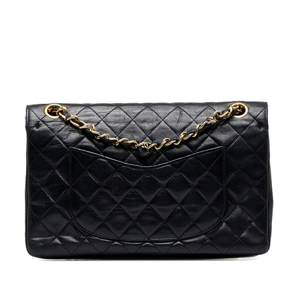 CHANEL Quilted Lambskin Double Flap Bag