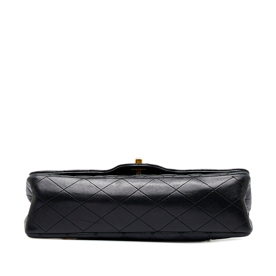 CHANEL Quilted Lambskin Double Flap Bag