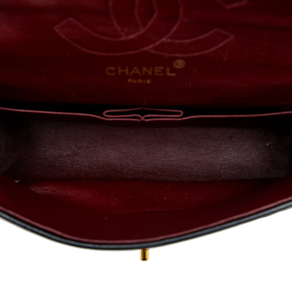 CHANEL Quilted Lambskin Double Flap Bag