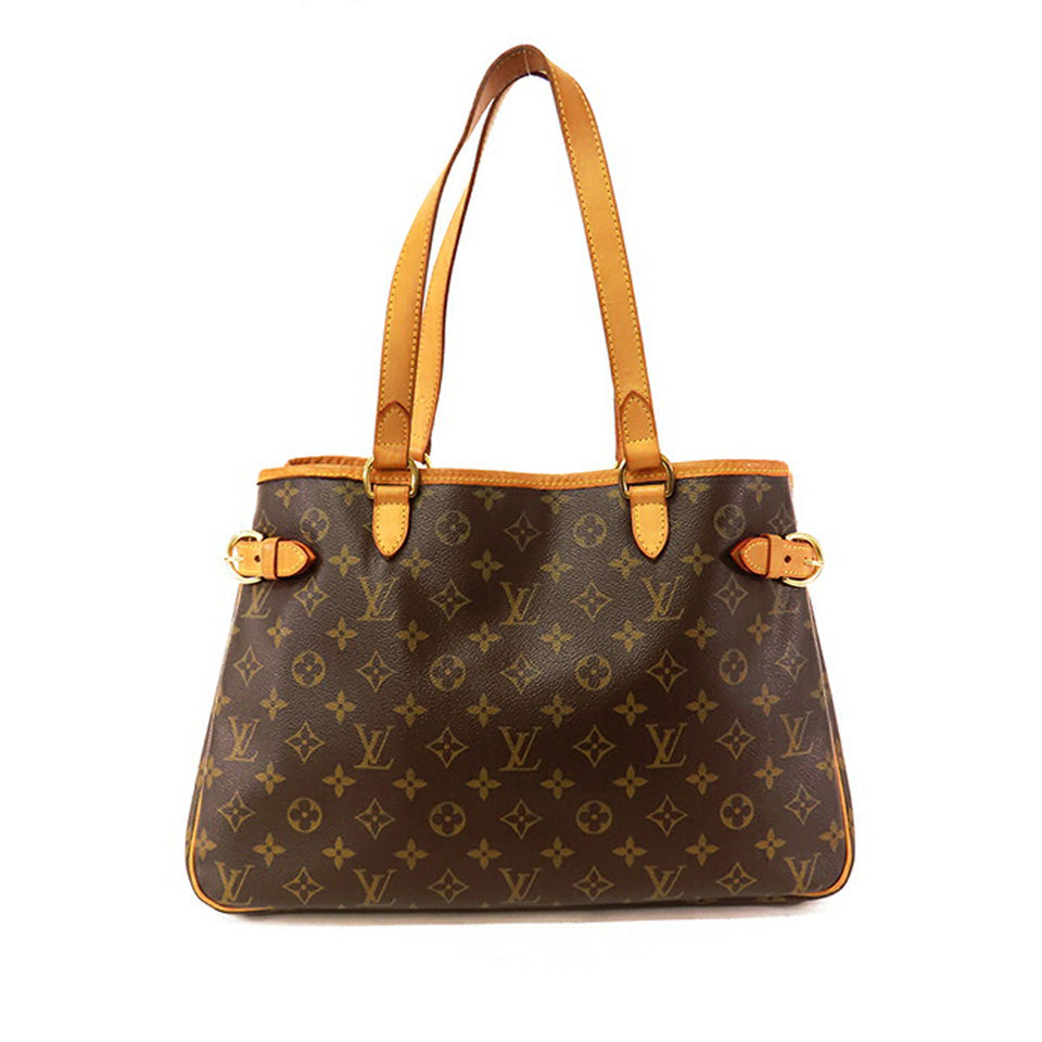 Brown Louis Vuitton Monogram Batignolles Horizontal Tote Bag