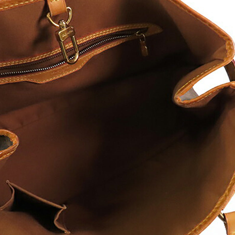 Brown Louis Vuitton Monogram Batignolles Horizontal Tote Bag