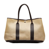 Beige Hermes Garden Party PM Tote Bag