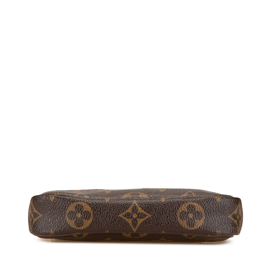 Brown Louis Vuitton Monogram Trunks and Bags Mini Pochette Accessoires