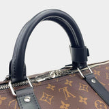 LOUIS VUITTON Monogram Macassar Keepall Bandoulière 55