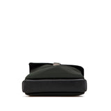 Black Louis Vuitton Taiga Saratov PM Crossbody Bag