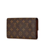 Brown Louis Vuitton Monogram Sarah Long Wallet