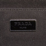 Blue Prada Canapa Camouflage Tote