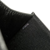 Black Louis Vuitton Taiga Selenga Clutch Bag