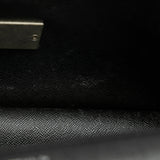 Black Louis Vuitton Taiga Selenga Clutch Bag
