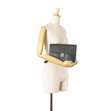 Black Louis Vuitton Taiga Selenga Clutch Bag