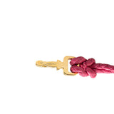 Pink Louis Vuitton Gold Plated LV Padlock Bracelet