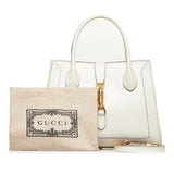 Gucci Jackie 1961 Medium White Leather Gold