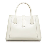Gucci Jackie 1961 Medium White Leather Gold