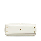 Gucci Jackie 1961 Medium White Leather Gold
