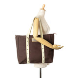 Brown Louis Vuitton Antigua Cabas GM Tote Bag